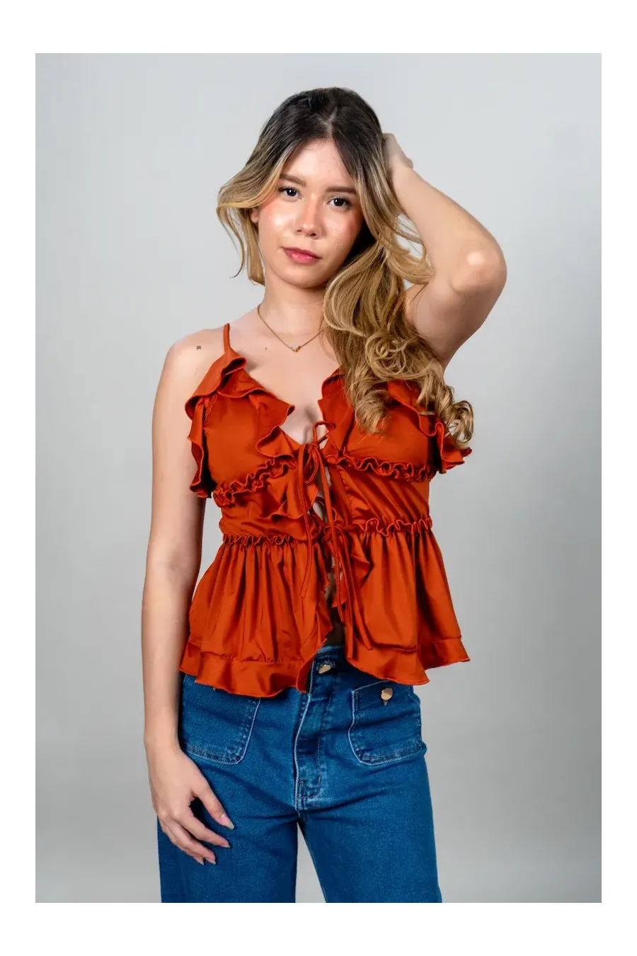 SILK JOHNS TERRACOTA
