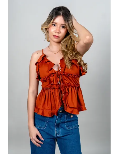 SILK JOHNS TERRACOTA