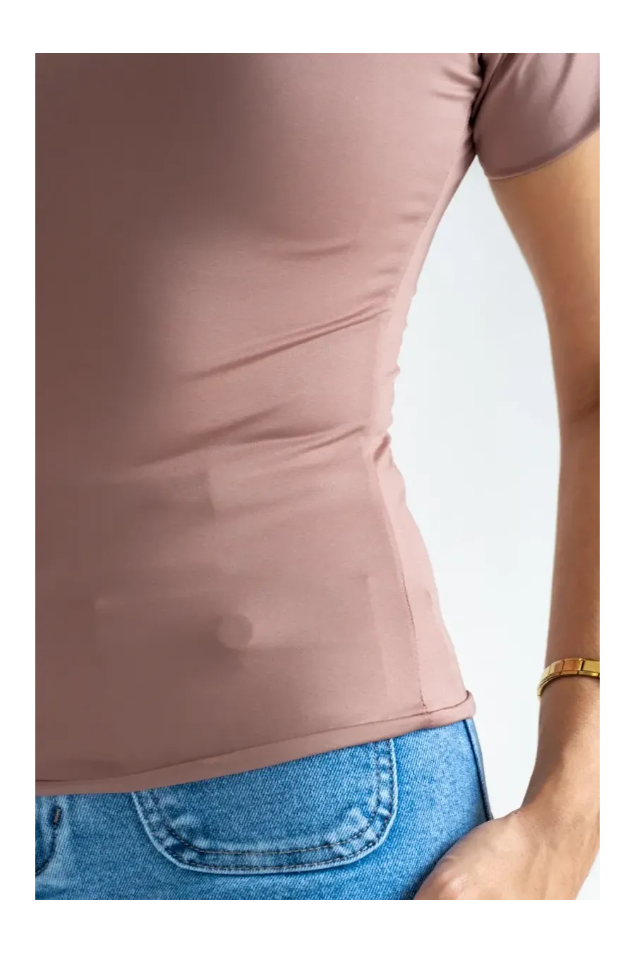 TSHIRT BASICA CAMEL
