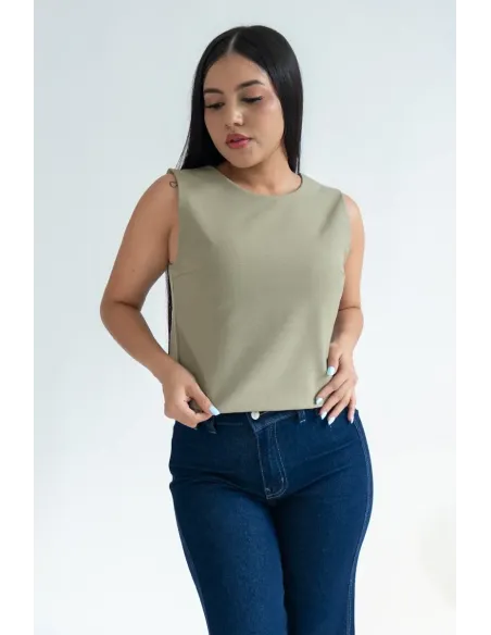 SASTRE LINA VERDE OLIVO