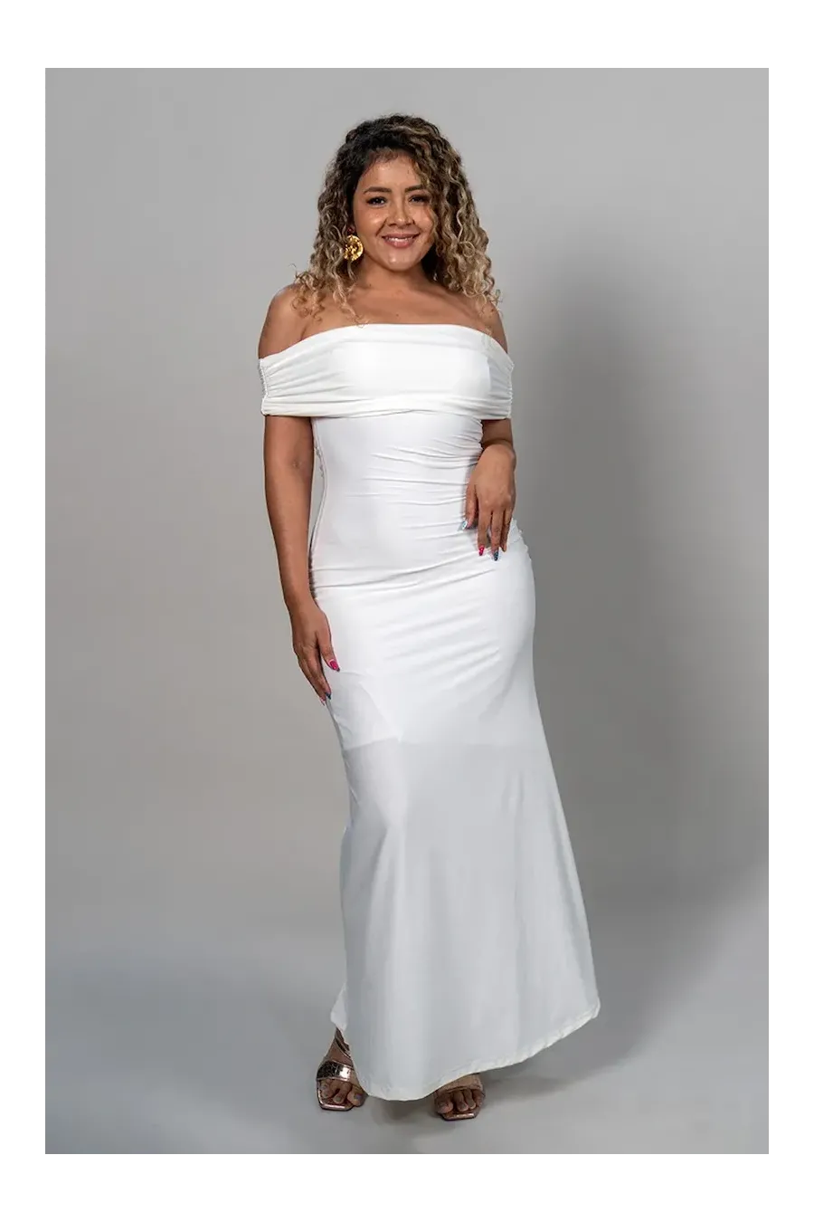 MAXI DRESS MARGOT BLANCO