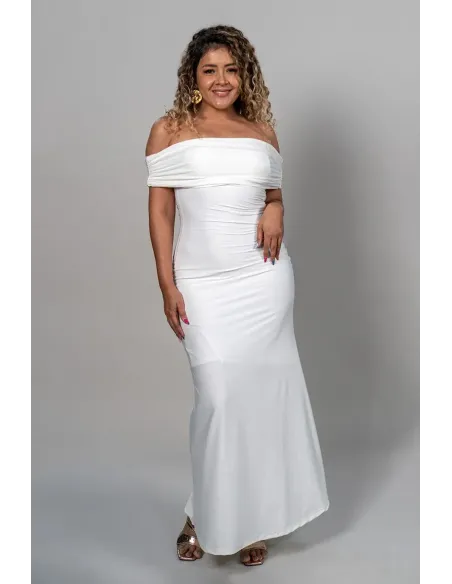 MAXI DRESS MARGOT BLANCO