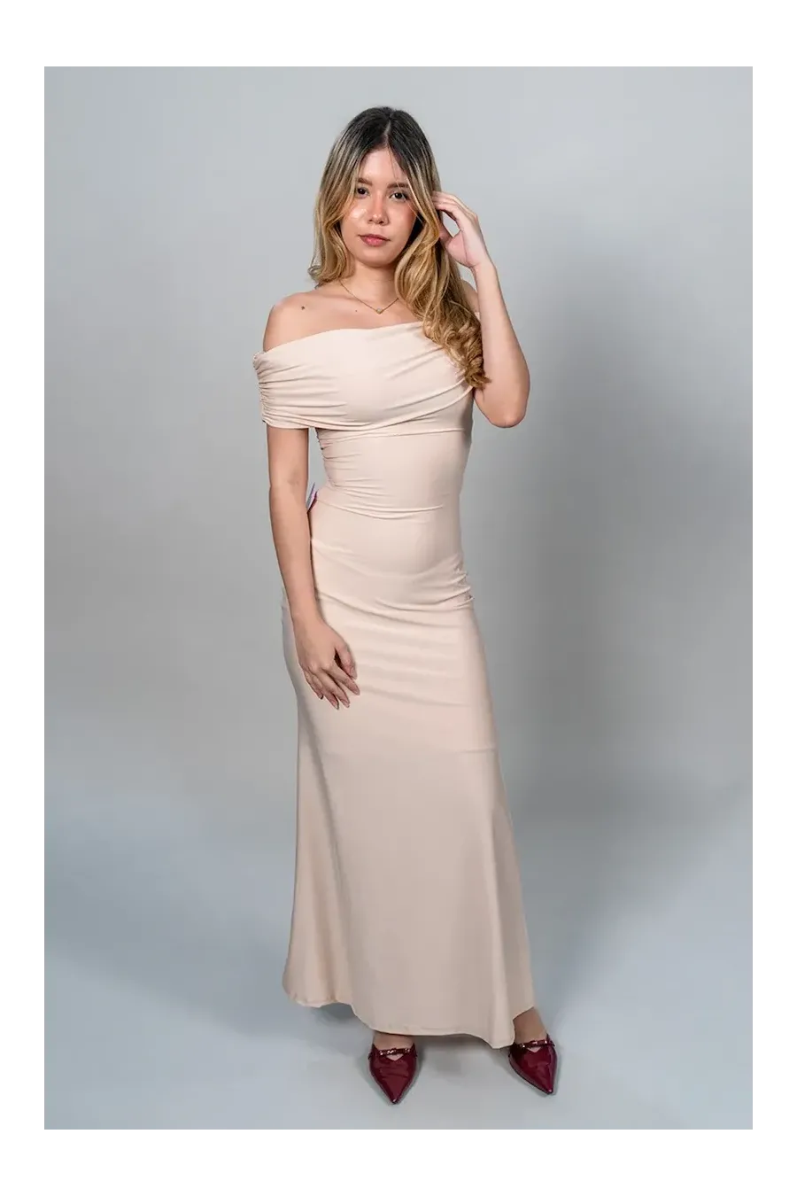MAXI DRESS MARGOT PIEL