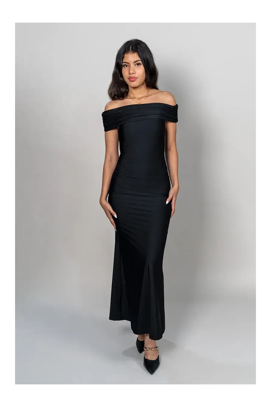 MAXI DRESS MARGOT NEGRO