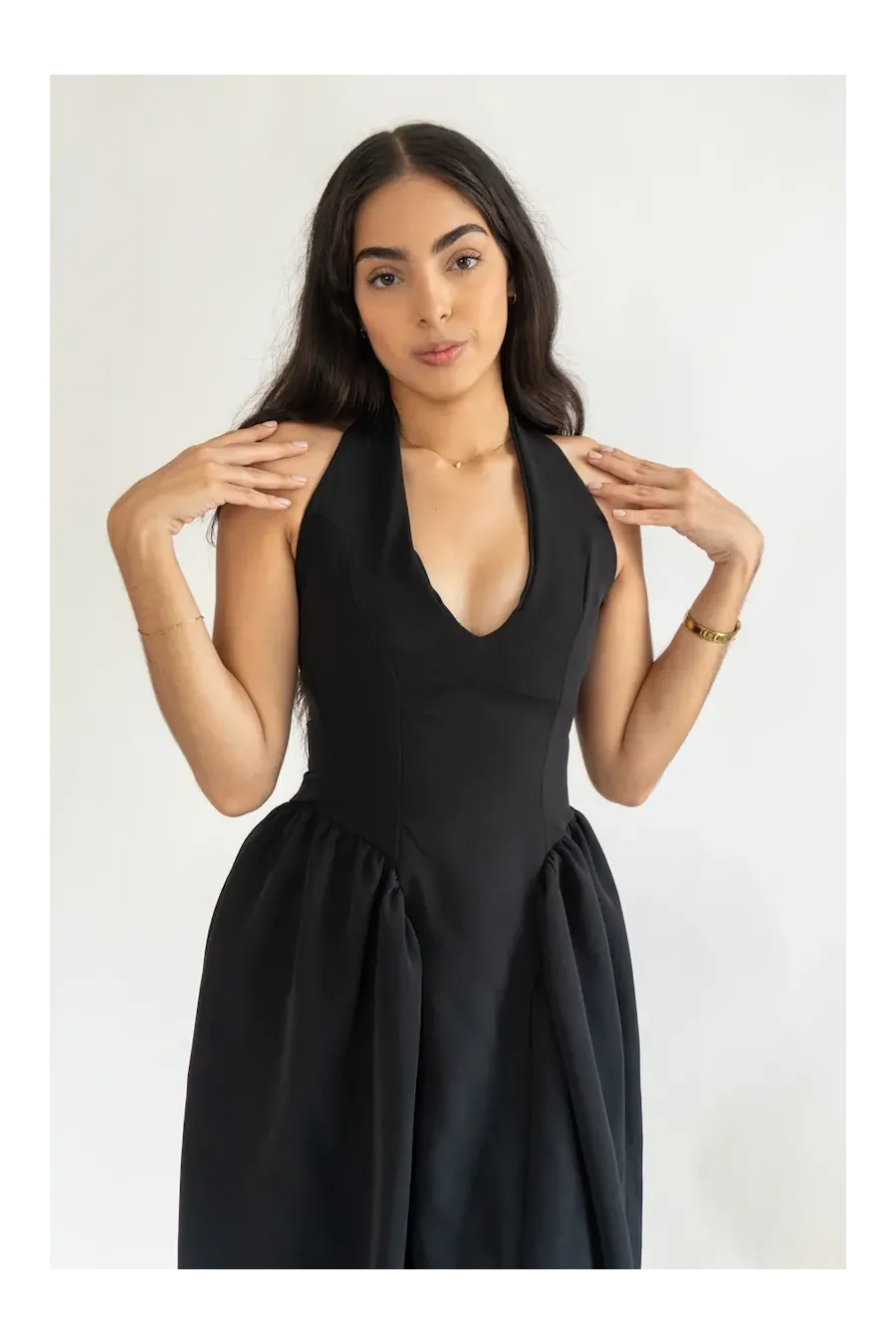 ICONIC DRESS NEGRO