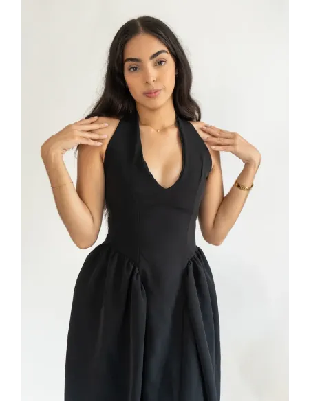 ICONIC DRESS NEGRO