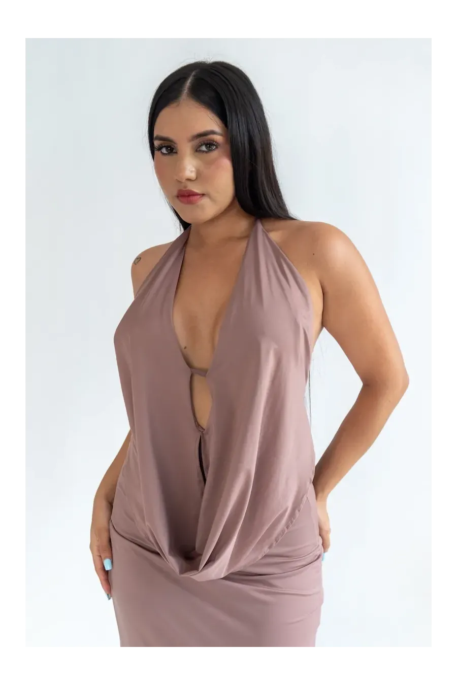 CODICIA DRESS CAMEL