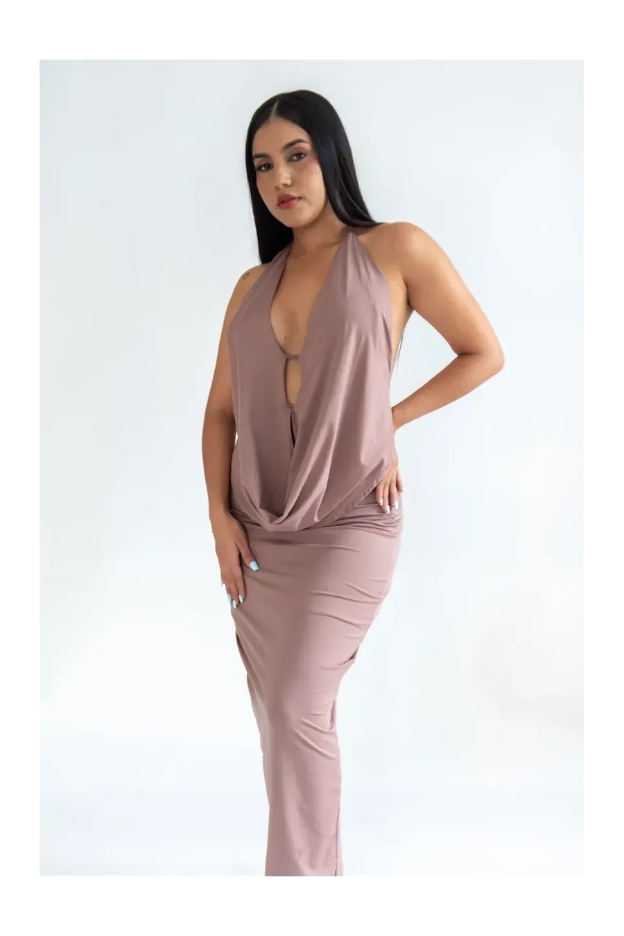 CODICIA DRESS CAMEL