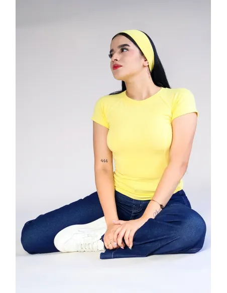 BABBY TEE AMARILLA