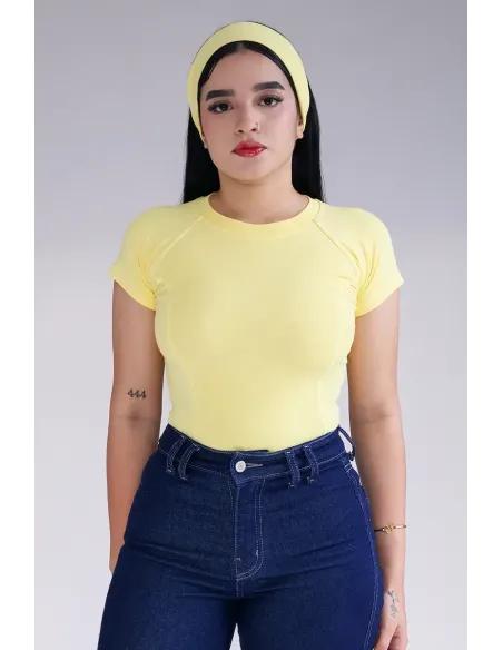 BABBY TEE AMARILLA