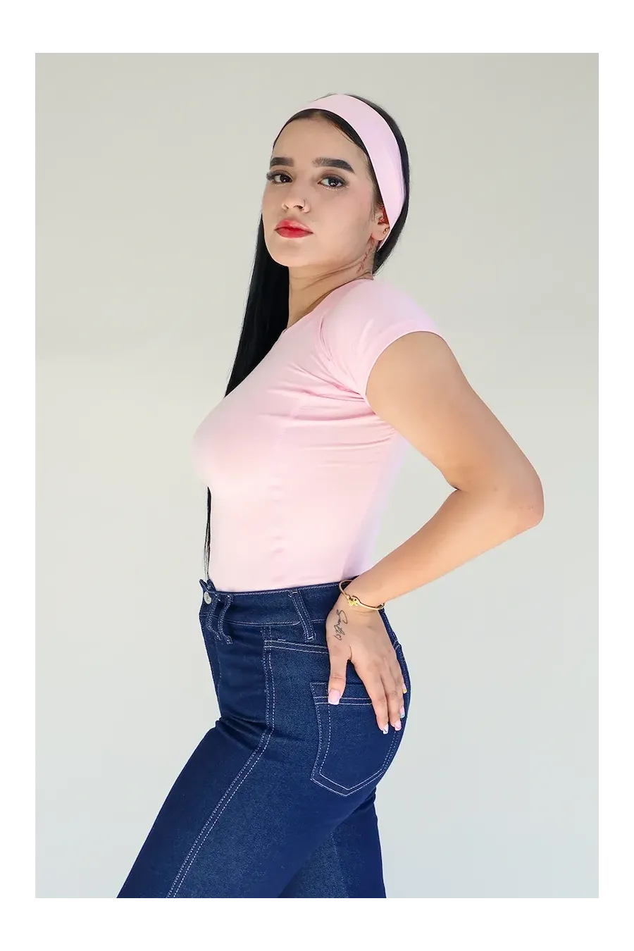 BABBY TEE ROSADA