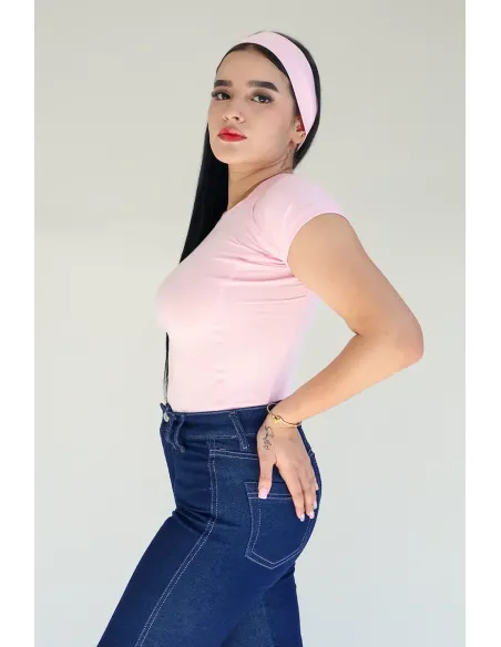 BABBY TEE ROSADA