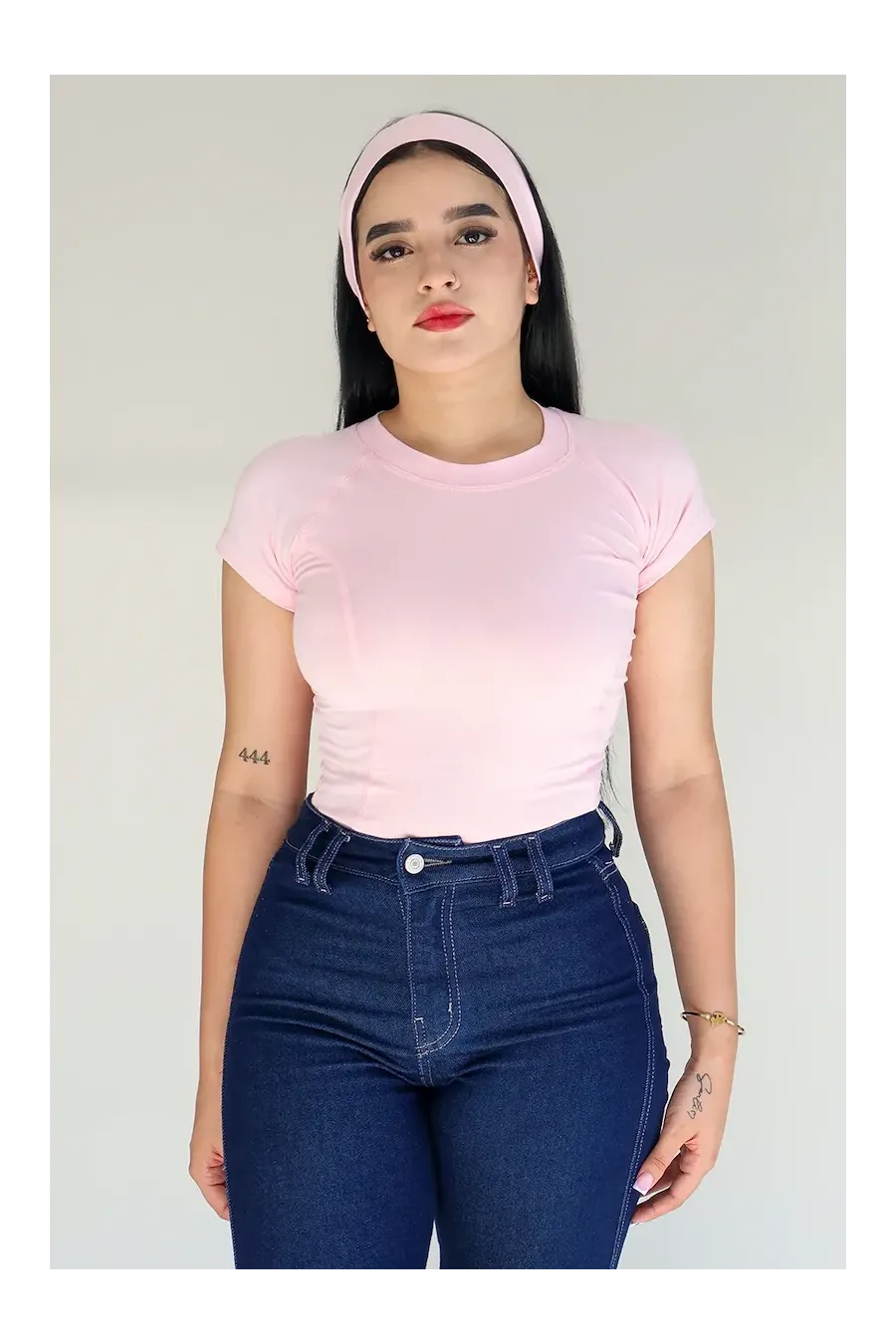BABBY TEE ROSADA