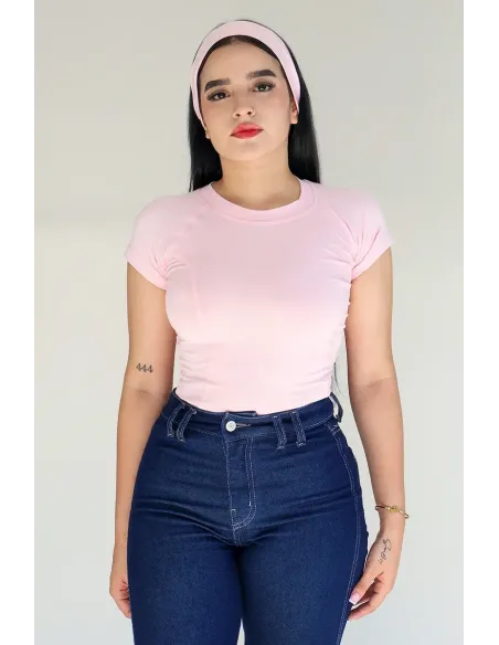 BABBY TEE ROSADA