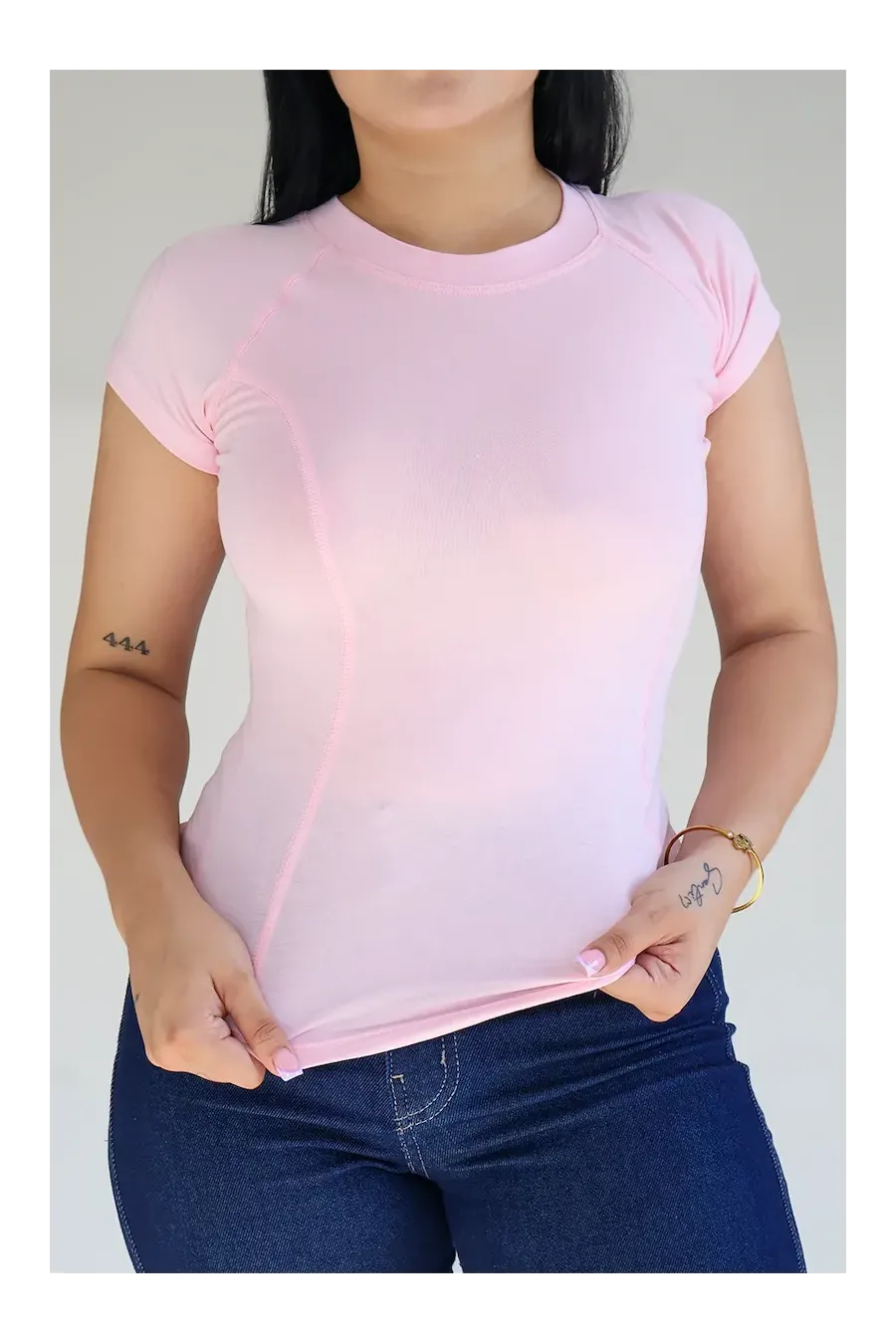 BABBY TEE ROSADA