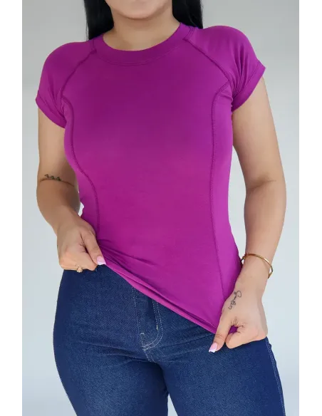 BABBY TEE MORADA