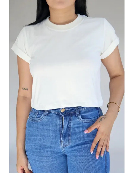 CROP TOP BLANCA