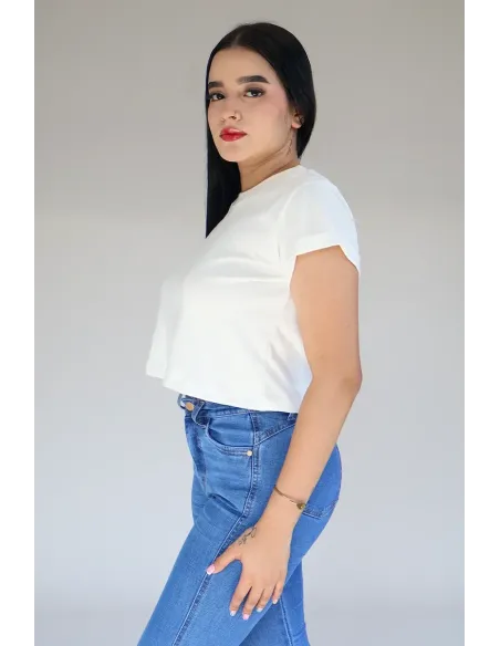 CROP TOP BLANCA