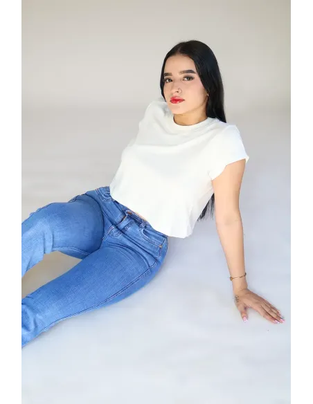 CROP TOP BLANCA