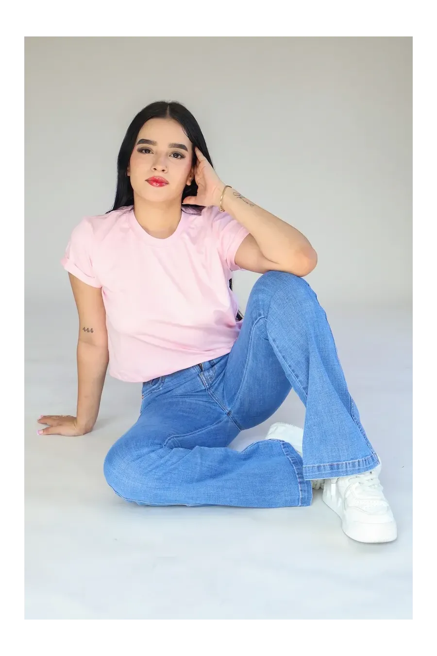 CROP TOP ROSADA