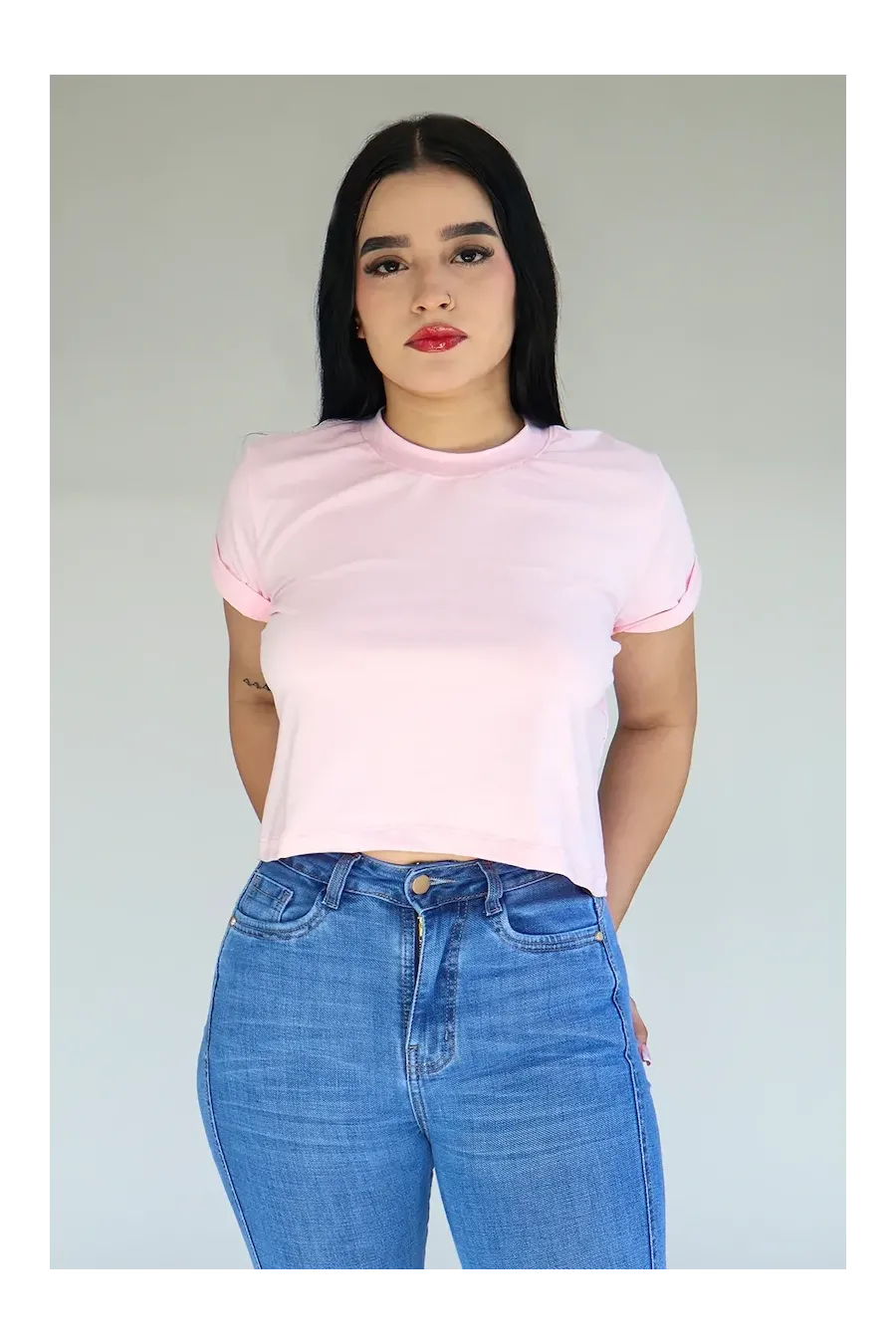 CROP TOP ROSADA 2