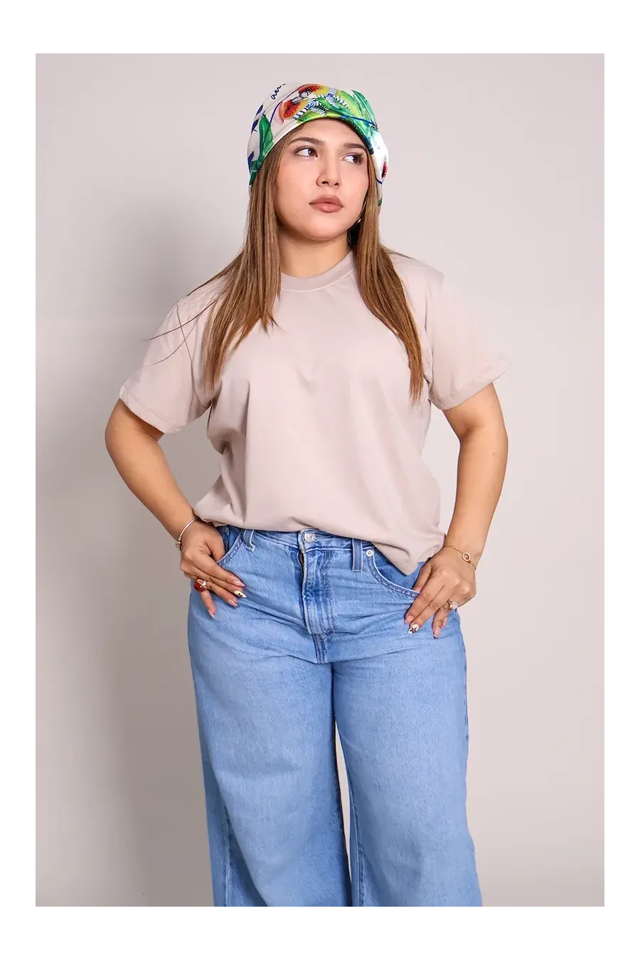 OVERSIZE BEIGE