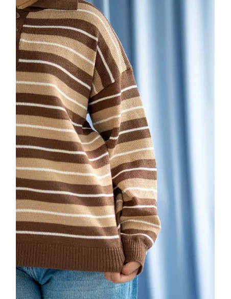 SWEATER VINTAGE CAFÉ/BEIGE