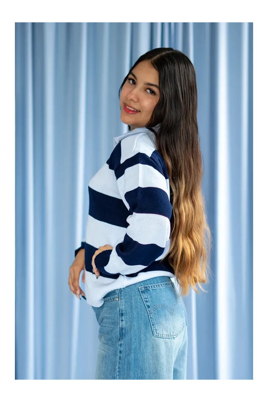 RETROCHIC CELESTE/AZUL