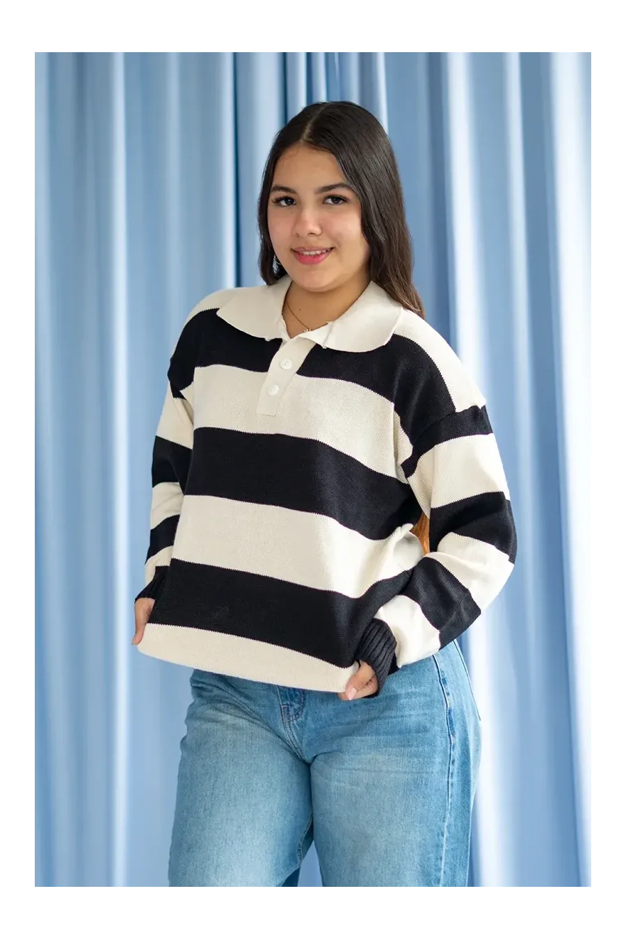 RETROCHIC BEIGE/AZUL