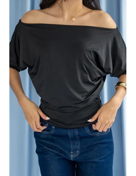 TOP RETRO NEGRA
