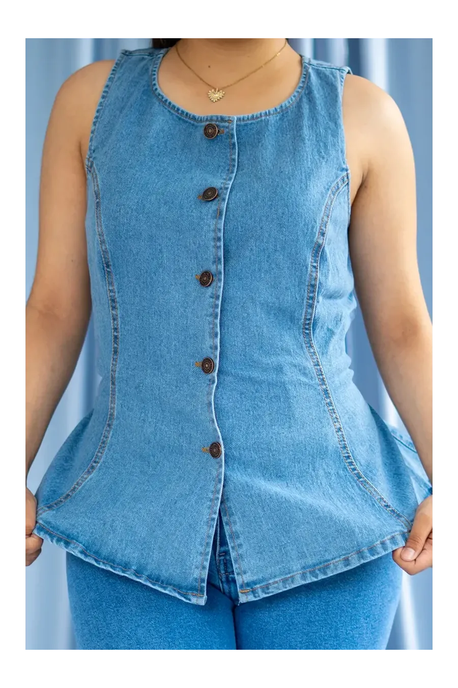 CINCH BACK DENIM JEAN CLARO