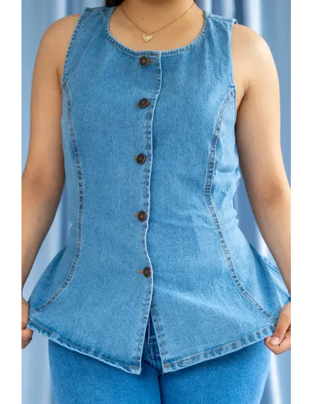 CINCH BACK DENIM JEAN CLARO