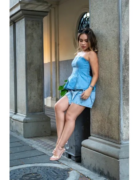 CLARTE VEST JEAN CLARO