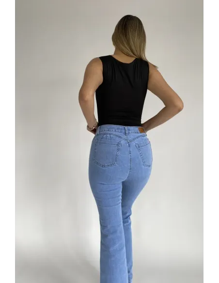 FLARED DENIM JOHNS