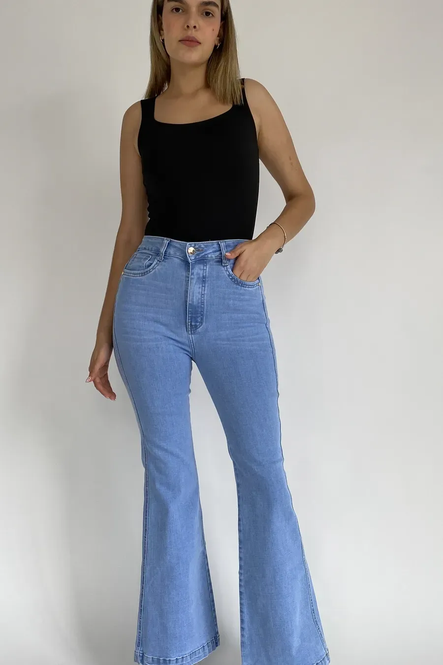 FLARED DENIM JOHNS
