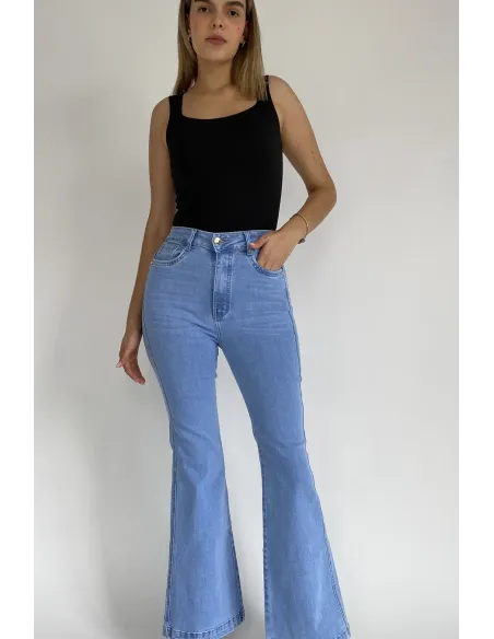 FLARED DENIM JOHNS