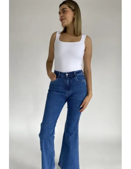 FLARED DENIM JOHNS