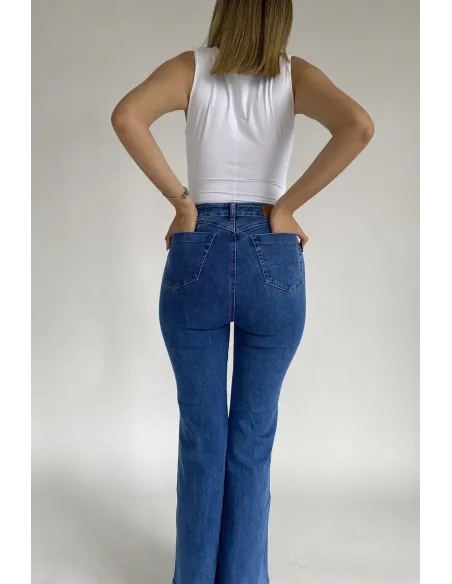 FLARED DENIM JOHNS